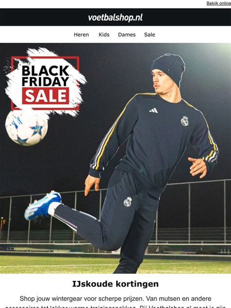 Voetbalshop: Black Friday Trainingspakken Sale .